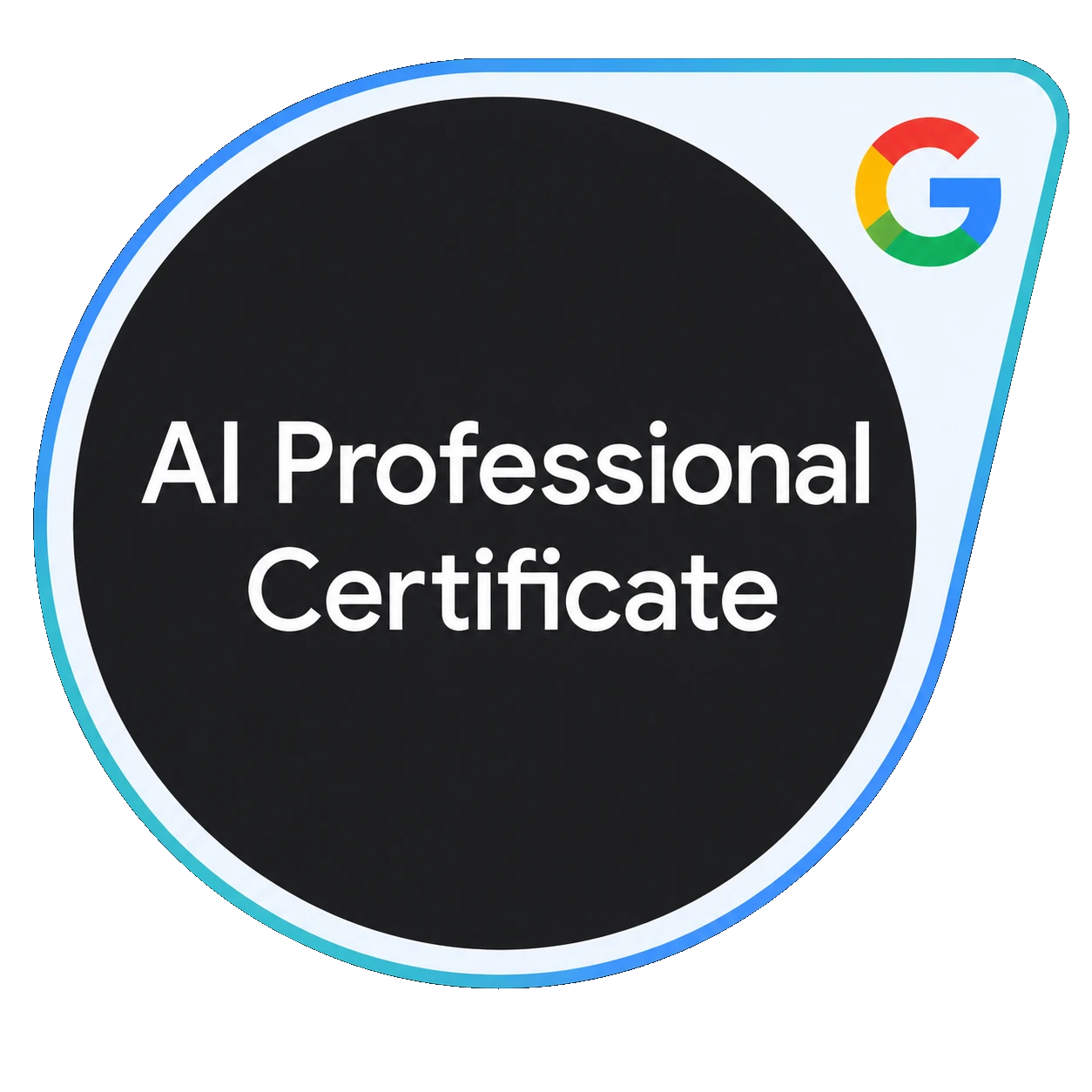 AI Professional Certificate badge